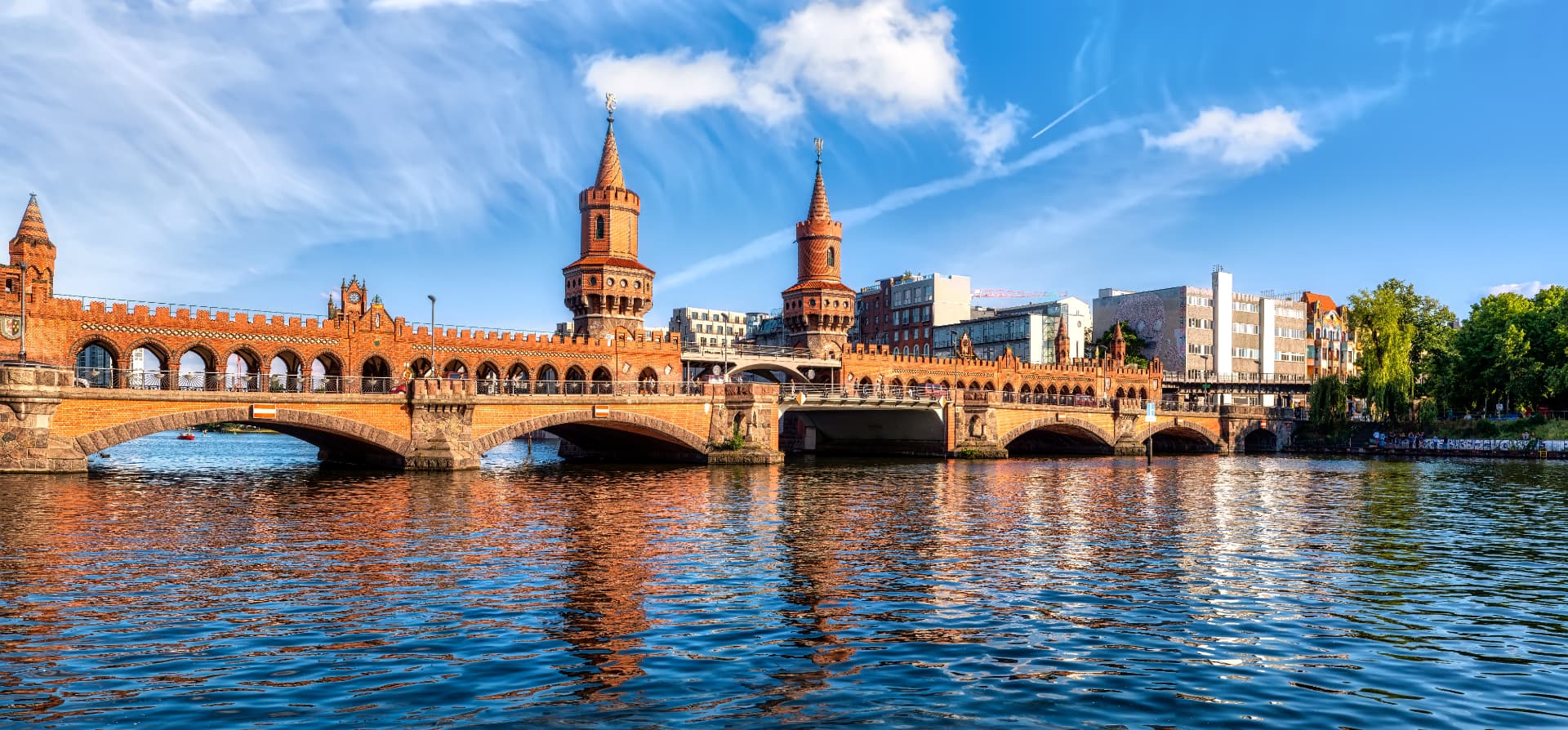 Stadtansicht von Friedrichshain